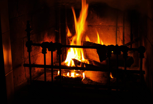 wood fireplace health
